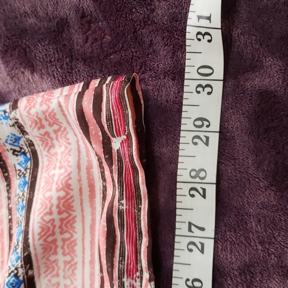 Roxy. Pink Multi-Colored Sundress; Front Zipper; Pleated Bodice. Size M. EUC - Picture 10 of 14
